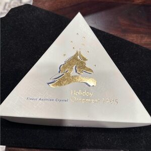 Swarovski 1995 Christmas Ornament